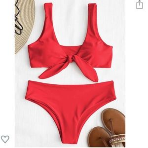 Red bikini
